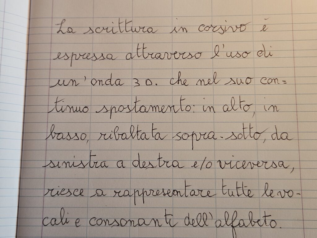 Perché è fondamentale Saper Scrivere in Corsivo